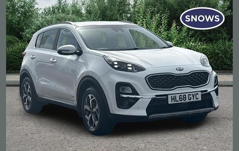 Used Kia Sportage 129 HP (94 kW) 2019 White SUV