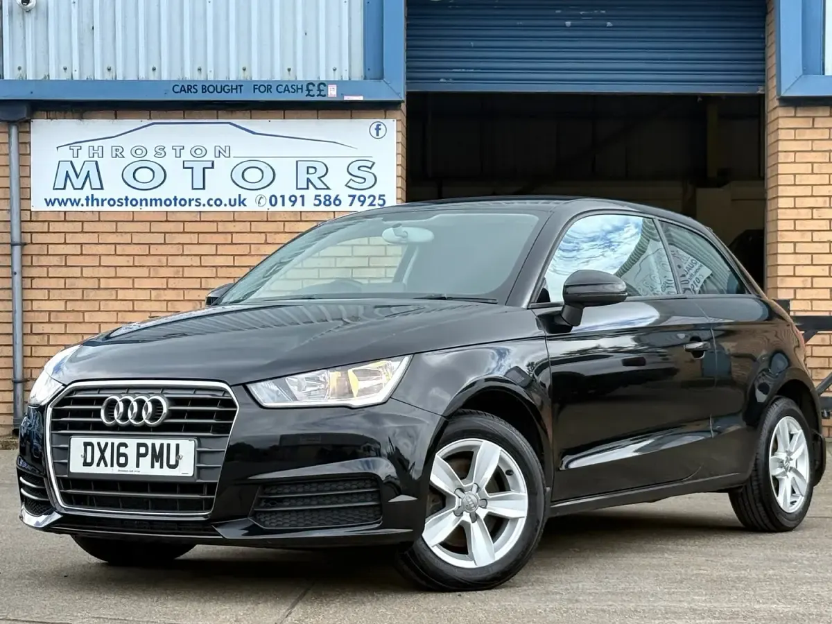 Used Audi A1 116 HP (85 kW) 2016 Black Hatchback
