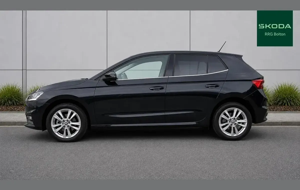 Used Skoda Fabia SE L 113 HP (83 kW) 2024 Black magic pearl effect Hatchback