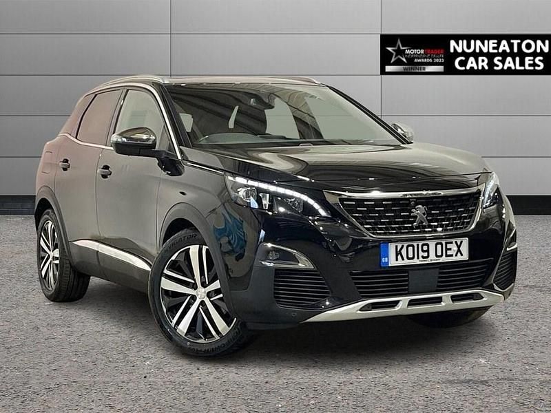 Black Used 2019 Peugeot 3008 GTi Hatchback | £13,900 (Good price) - Image 1/4
