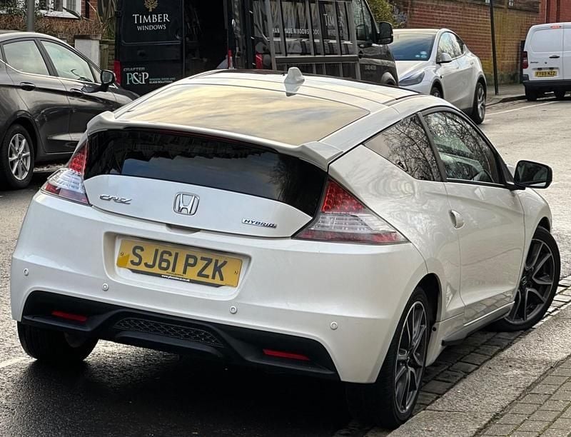 Used Honda CR-Z Hybrid 2011 White Coupe