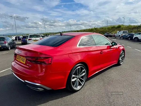 Used Audi A5 S-Line 2020 Red Coupe