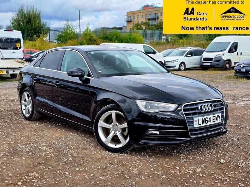 Black Used 2015 Audi A3 S-Line Sedan | £9,988 (Super price) - Image 1/4