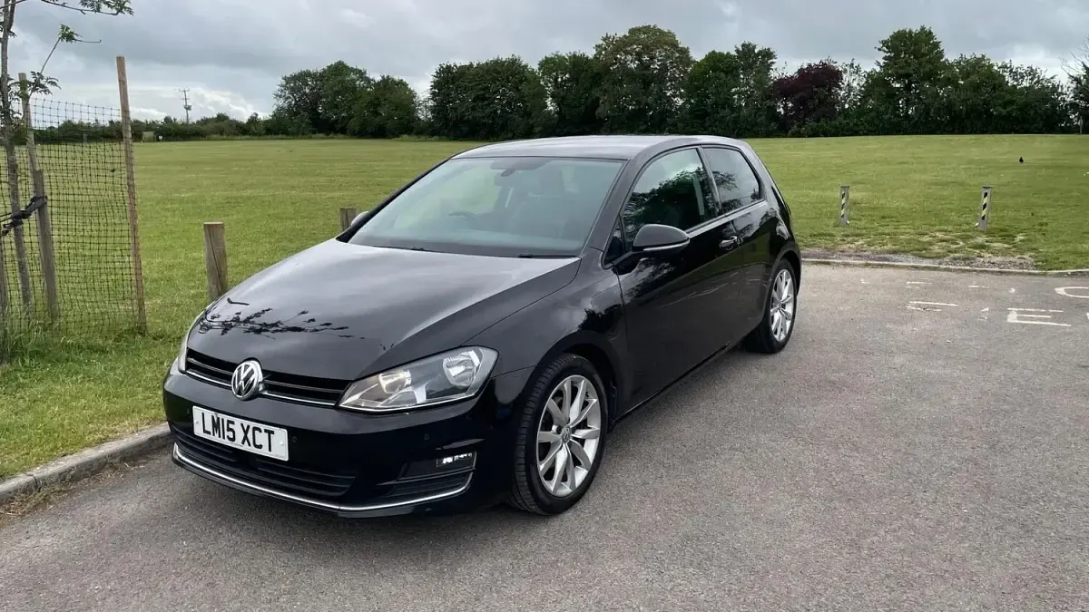 Used VW Golf VII GT 2015 Black Hatchback