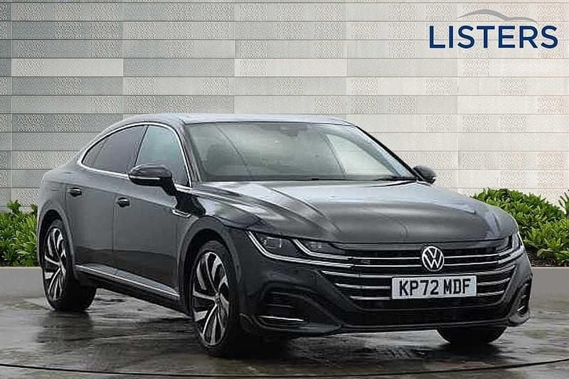 Manganese grey Used 2022 VW Arteon R-line Hatchback | £21,000 (Fair price) - Image 1/4