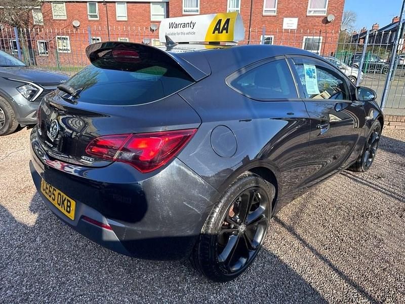 Used Vauxhall Astra GTC Edition 2015 Black Coupe