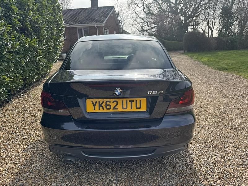 Used BMW 118 Coupé Sport Line 2012 Black Coupe