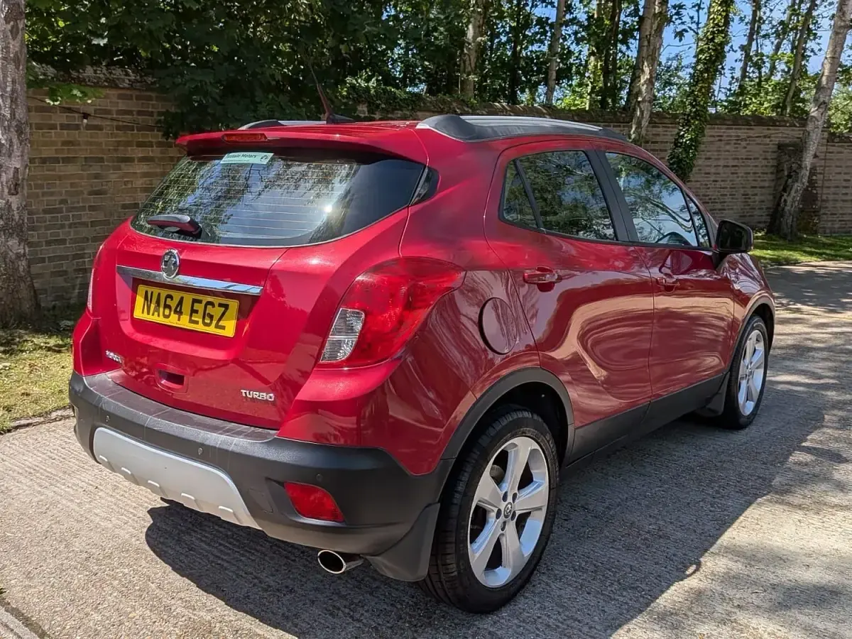 Used Vauxhall Mokka 140 HP (102 kW) 2014 Red SUV