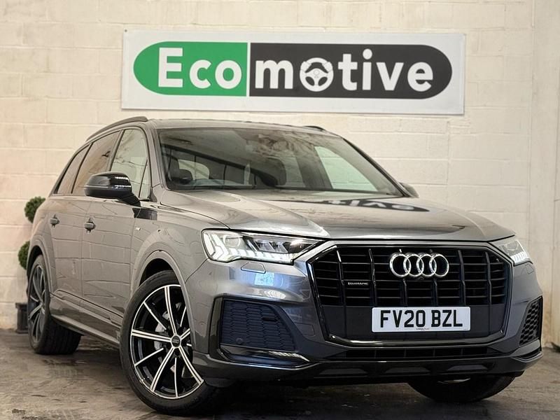 Used Audi Q7 Black Edition 231 HP (169 kW) 2020 Grey SUV