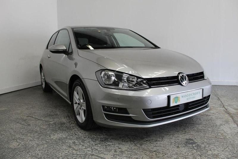 Silver Used 2015 VW Golf VII Match Hatchback | £8,995 (Good price) - Image 1/3