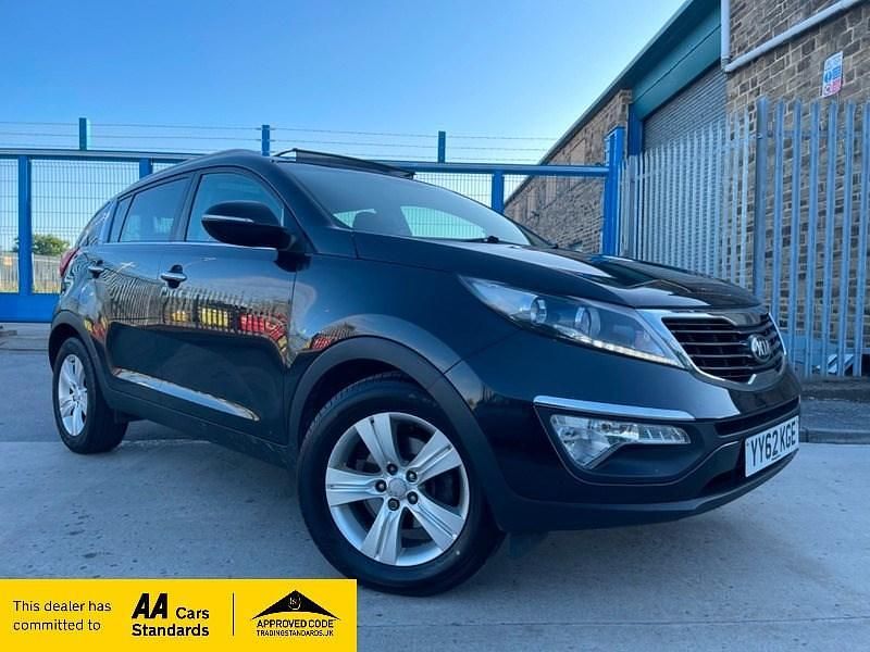 Black Used 2012 Kia Sportage 2 SUV | £3,799 (Fair price) - Image 1/4