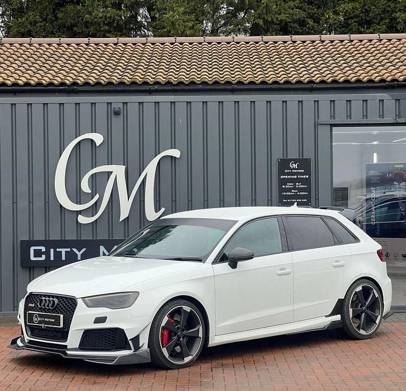 Used Audi RS3 Sportback Comfort 2015 White Hatchback