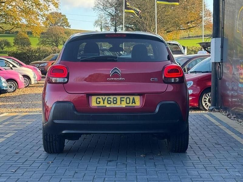 Used Citroën C3 Flair 110 HP (80 kW) 2018 Red Hatchback