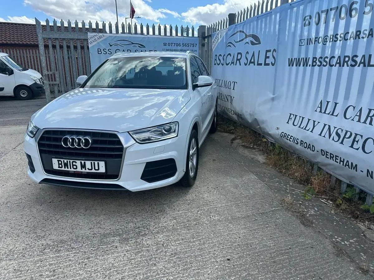 Used Audi Q3 Comfort 147 HP (108 kW) 2016 White SUV