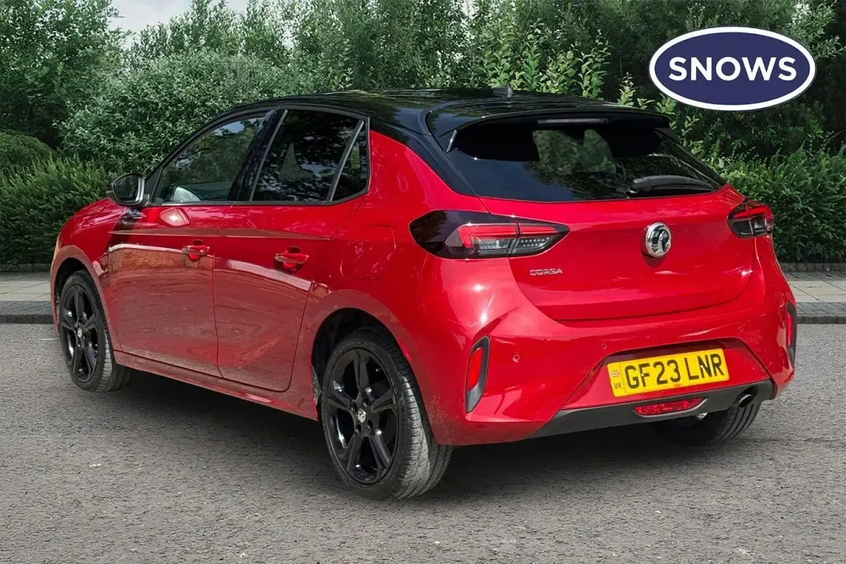 Used Vauxhall Corsa 75 HP (55 kW) 2023 Red Hatchback