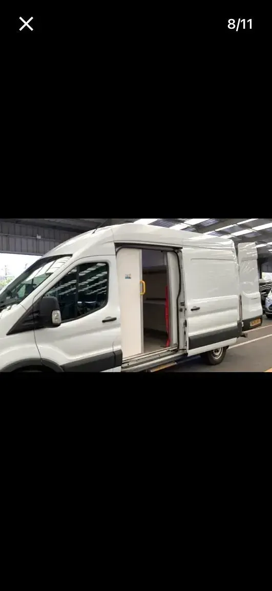 Usado Ford Transit 105 HP (77 kW) 2019 Branco Van