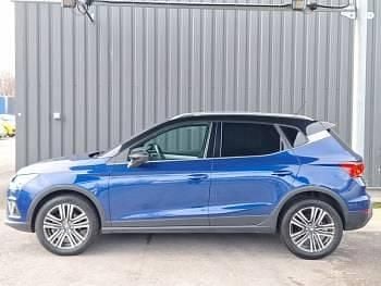 Used Seat Arona XCELLENCE 115 HP (84 kW) 2021 Blue SUV
