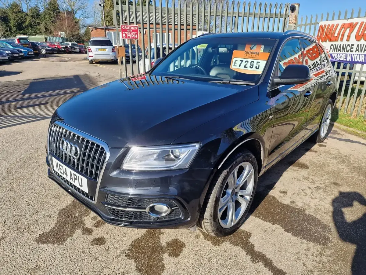 Used Audi Q5 S-line plus 2014 Black SUV