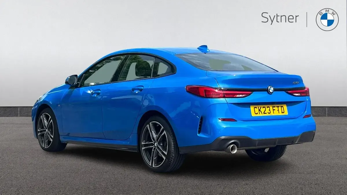 Used BMW 218 Gran Coupé M Sport 134 HP (98 kW) 2023 Blue Coupe