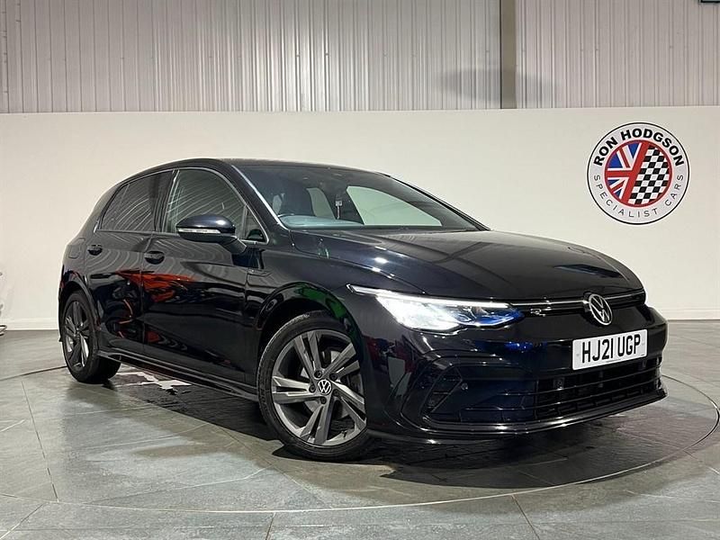 Black Used 2021 VW Golf VIII R-line Hatchback | £14,998 (A bit pricey) - Image 1/4