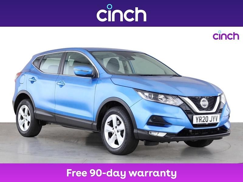 Blue Used 2020 Nissan Qashqai Acenta Premium SUV | £11,199 (Good price) - Image 1/3