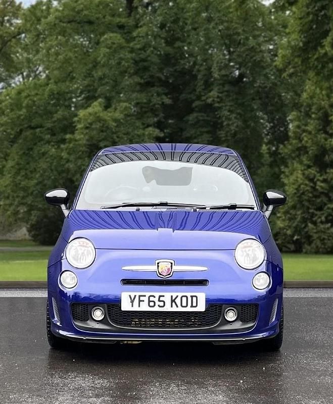 Used Abarth 595 160 HP (117 kW) 2015 Blue Hatchback