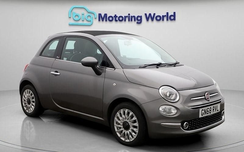 Used 2018 Fiat 500C Lounge Cabriolet | £7,600 (Fair price) - Image 1/4