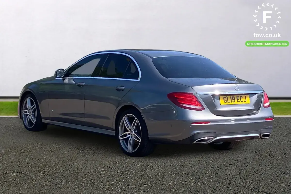 Used Mercedes E220 AMG line 194 HP (142 kW) 2019 Grey Sedan