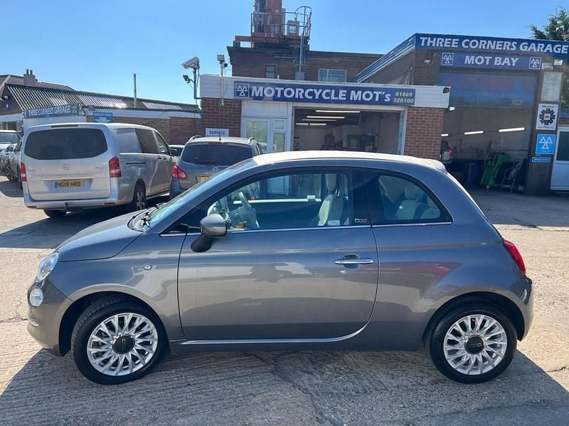 Usado Fiat 500 Lounge 69 HP (50 kW) 2017 Cinzento Cabrios