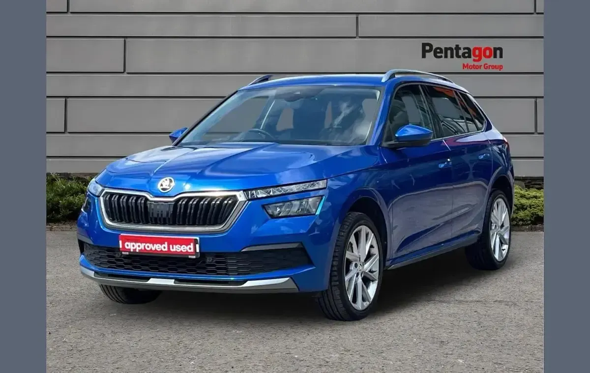 Used Skoda Kamiq SE L Executive 147 HP (108 kW) 2023 Blue SUV