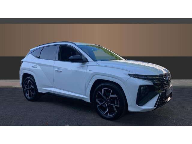 White Used 2024 Hyundai Tucson N Line SUV | £24,746 (Good price) - Image 1/4