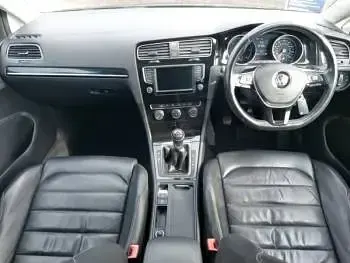 Used VW Golf VII GT 150 HP (110 kW) 2016 Black Hatchback