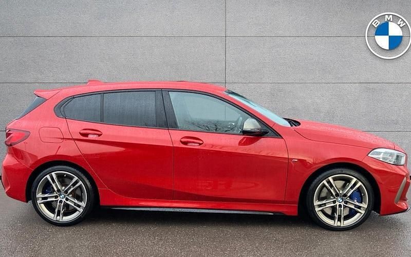 Used BMW M135 Shadowline 306 HP (225 kW) 2024 Red Hatchback