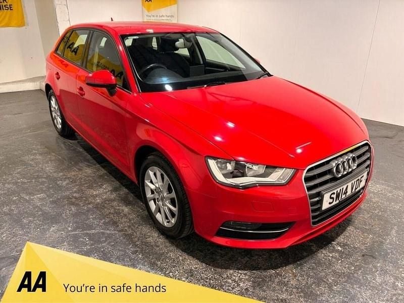 Red Used 2014 Audi A3 Sportback Design Hatchback | £7,000 (Fair price) - Image 1/3