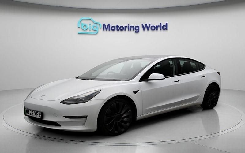 Usado Tesla Model 3 Performance 461 kW (627 HP) 2022 Branco Sedan