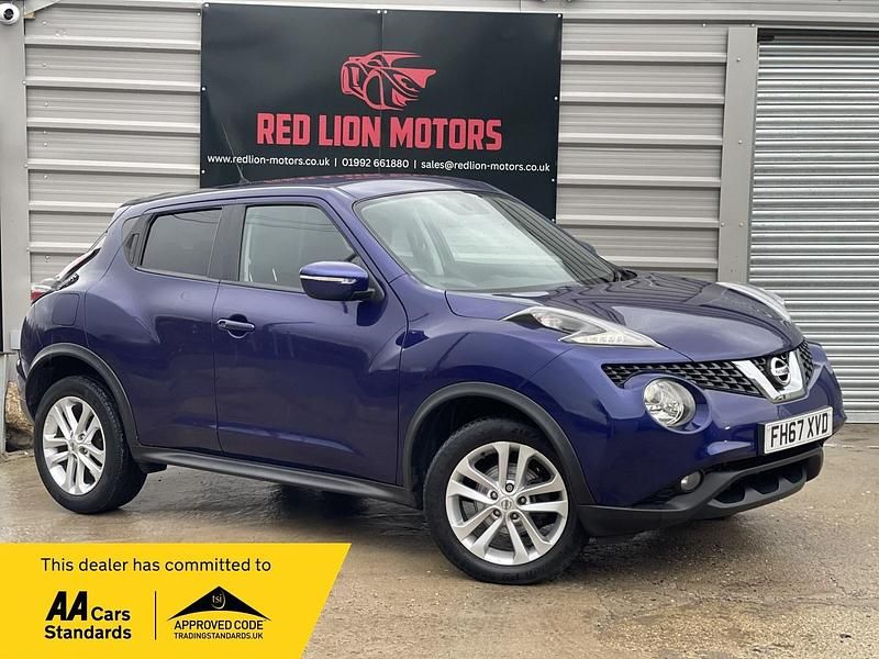 Used Nissan Juke Acenta 115 HP (84 kW) 2018 Blue SUV