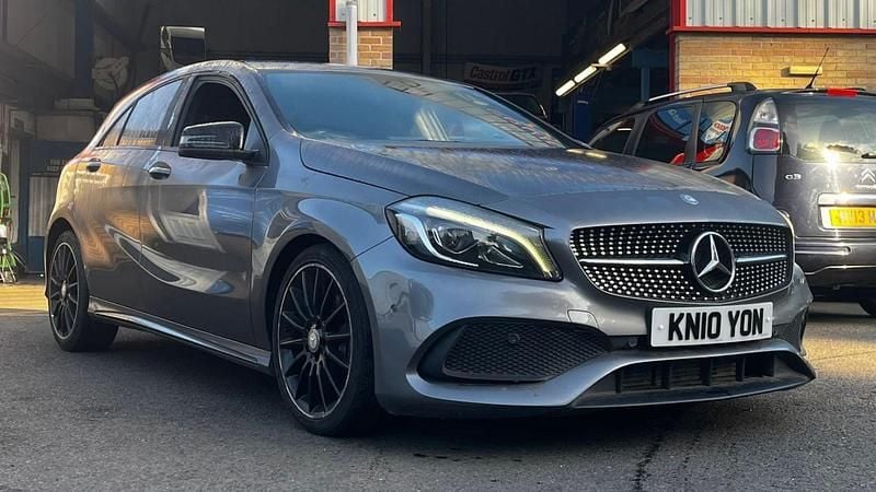 Grey Used 2017 Mercedes A200 AMG Line Premium Hatchback | £9,995 (Fair price) - Image 1/4