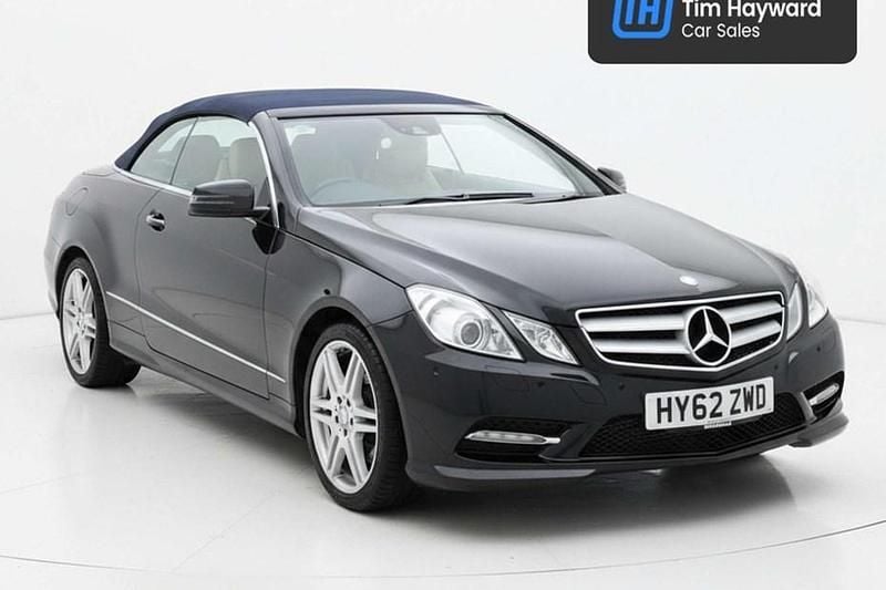 Black Used 2012 Mercedes E350 AMG Cabriolet | £12,980 (Expensive) - Image 1/1