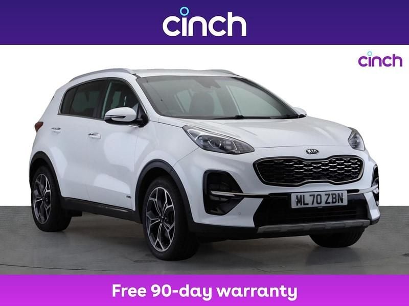 White Used 2021 Kia Sportage GT-Line SUV | £18,499 (Good price) - Image 1/3