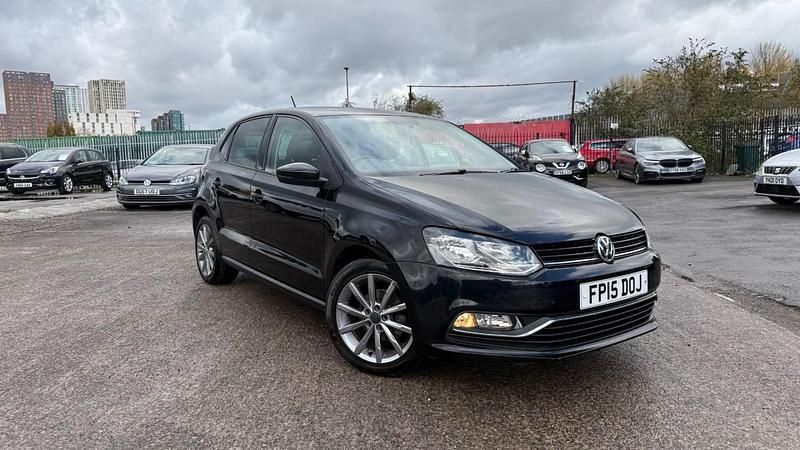 Black Used 2015 VW Polo Design Hatchback | £4,795 (Super price) - Image 1/4