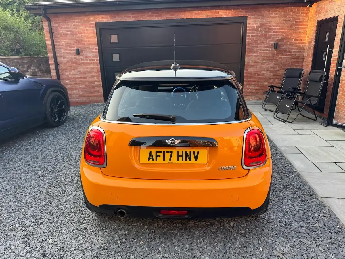 Used Mini Cooper Hatch 2017 Orange Hatchback