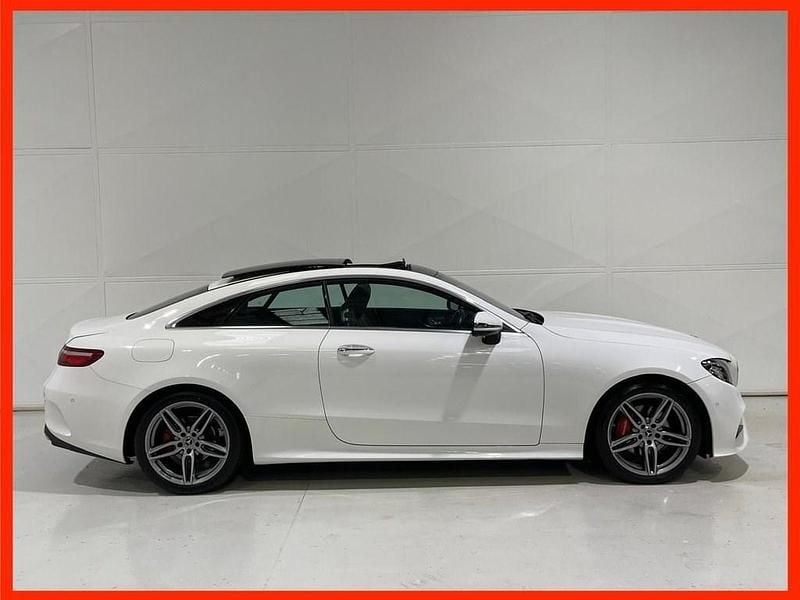 Used Mercedes E220 AMG line 194 HP (142 kW) 2017 White Coupe