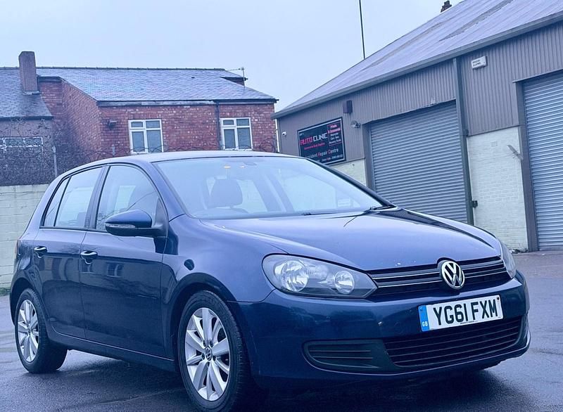 Used VW Golf VI 2011 Blue Hatchback