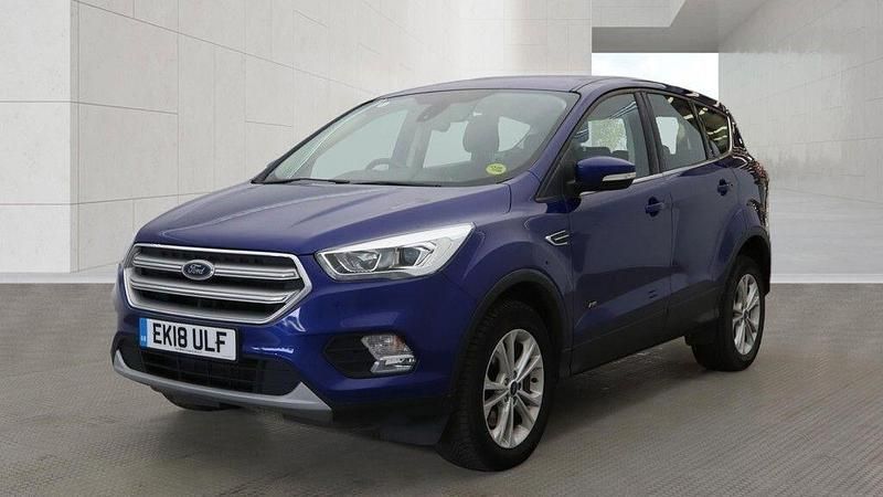 Used Ford Kuga Titanium 182 HP (133 kW) 2018 Blue SUV