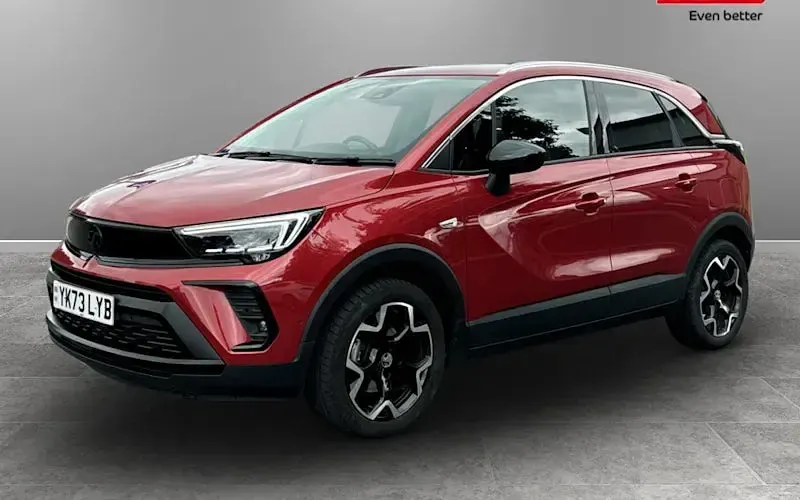 Used Vauxhall Crossland Ultimate 131 HP (96 kW) 2024 Red SUV