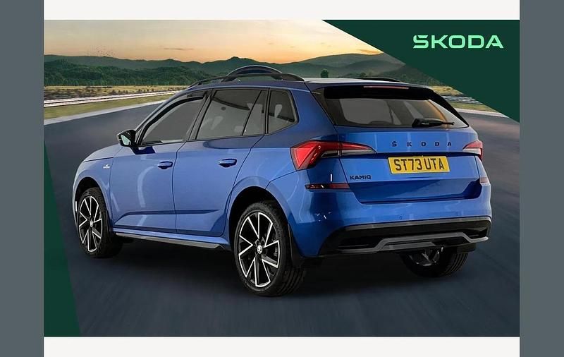 Used Skoda Kamiq Monte Carlo 150 HP (110 kW) 2023 Blue SUV
