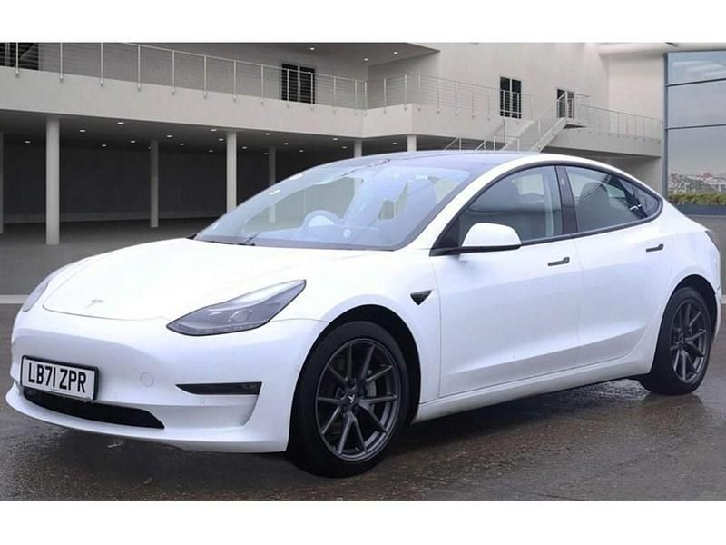 Used Tesla Model 3 Long Range AWD 366 kW (498 HP) 2021 White Sedan