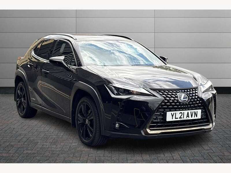 Black Used 2021 Lexus UX 250h Sport Line SUV | £19,291 (Fair price) - Image 1/4