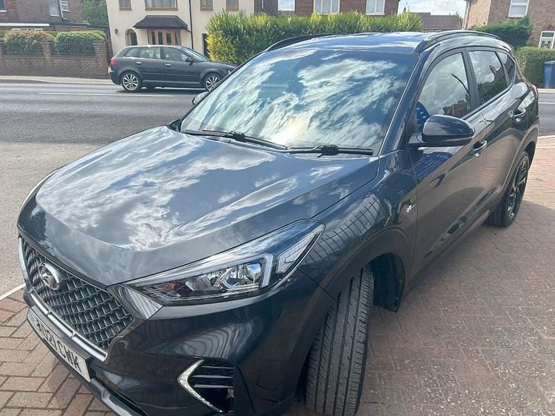 Used Hyundai Tucson N Line 136 HP (100 kW) 2021 Grey SUV
