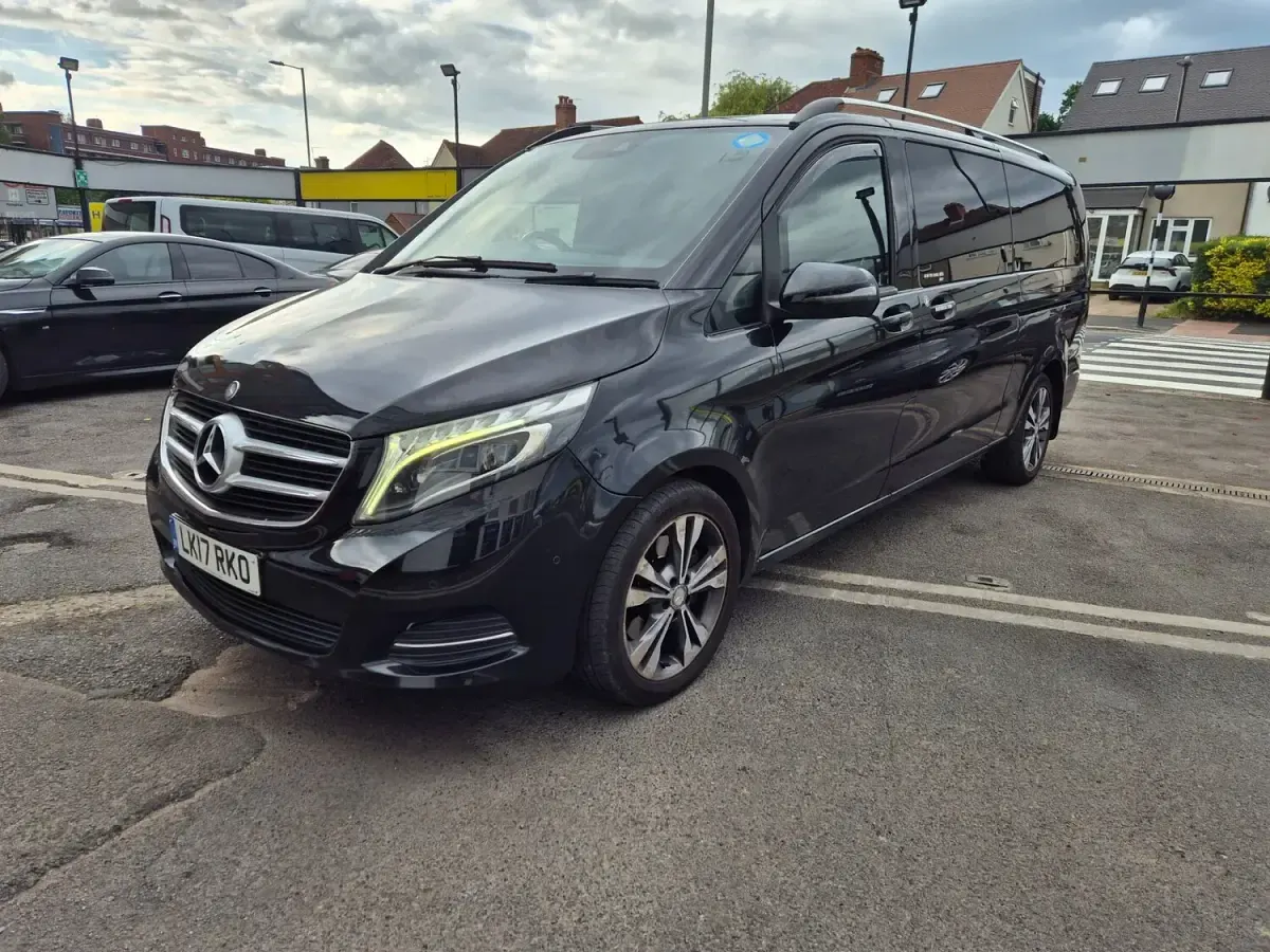 Used Mercedes V250 2017 Black MPV